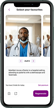AI-Powered Visual Manifestation